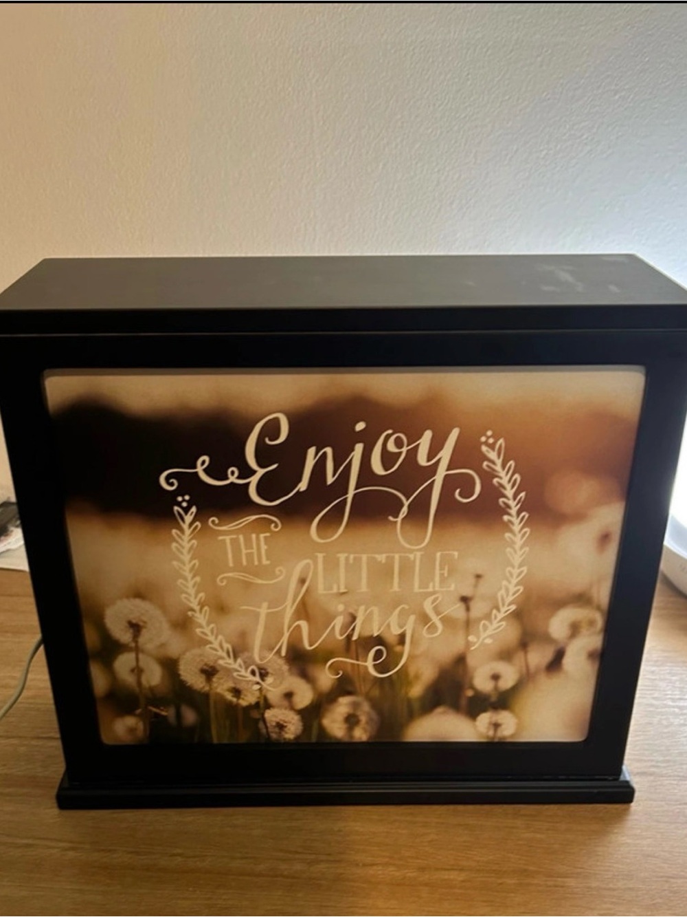 Accent Box Accent Lamp with insert